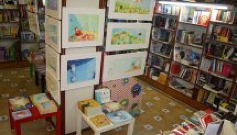 Exposició de Montse Gisbert en les llibreries de La Traca i Abacus