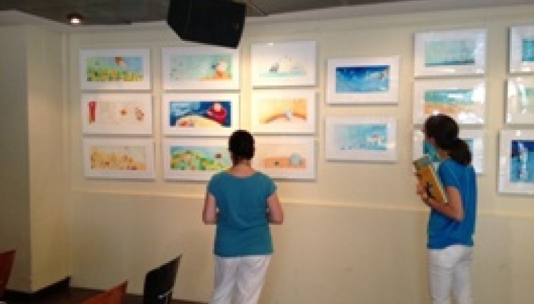 La exposición de originales de Montse Gisbert en Fnac-Valencia