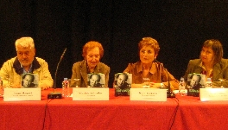 Presentació del llibre de converses amb Matilde Salvador