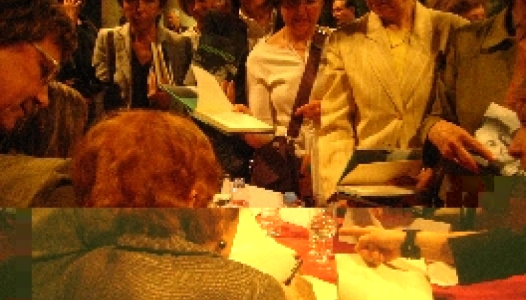 Presentació del llibre de converses amb Matilde Salvador